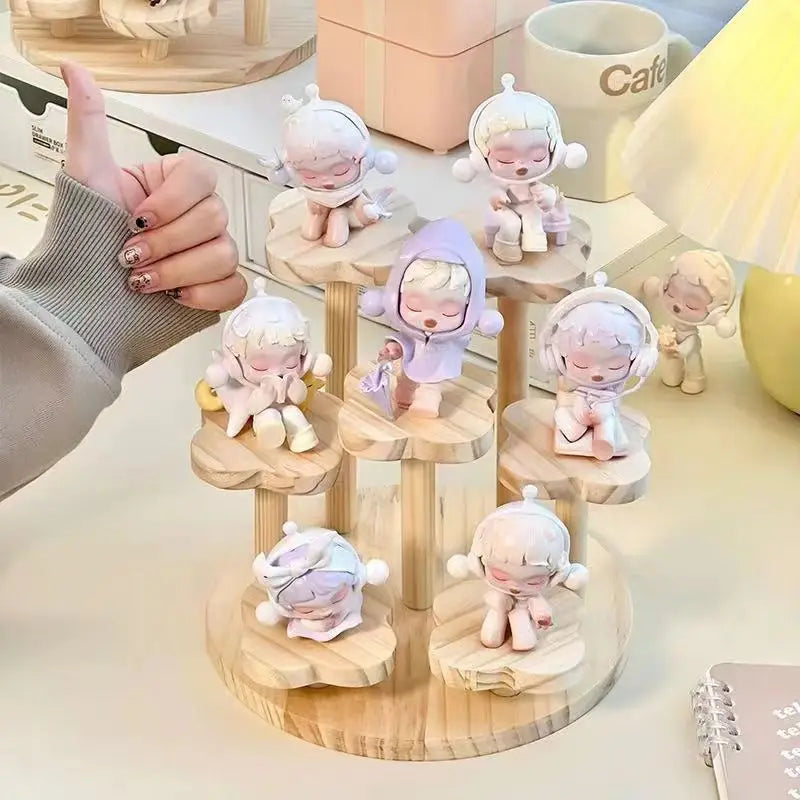 Soft Collect Wooden Display Shelf - 2-tier, 3-tier, Flower